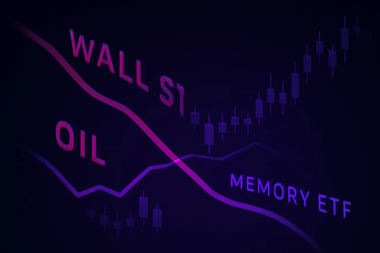 Wall Street Drops as Oil Surges; Memory ETF in Bear Market