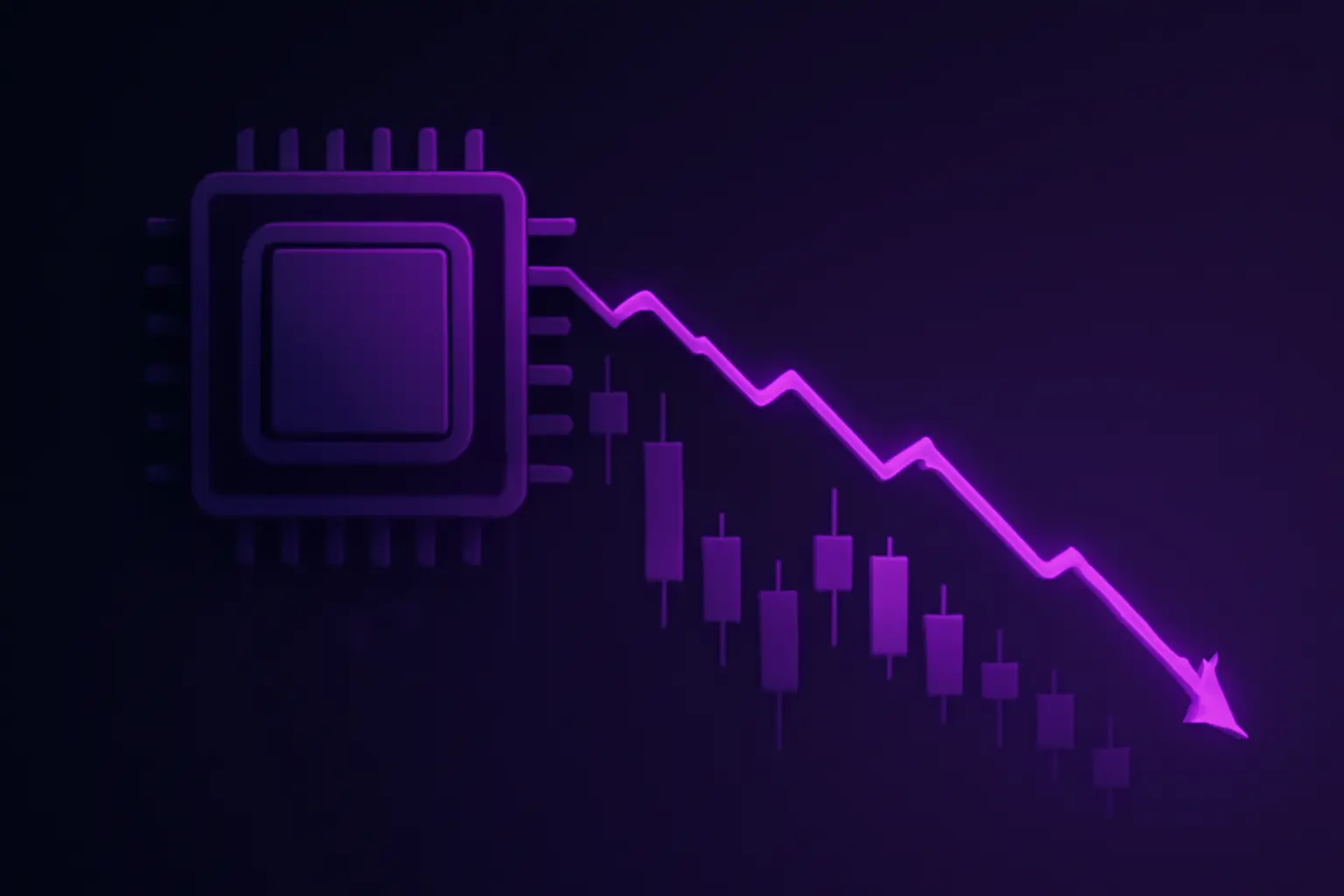 Chip Stocks Plunge, Nasdaq Sinks as Sector Rout Deepens