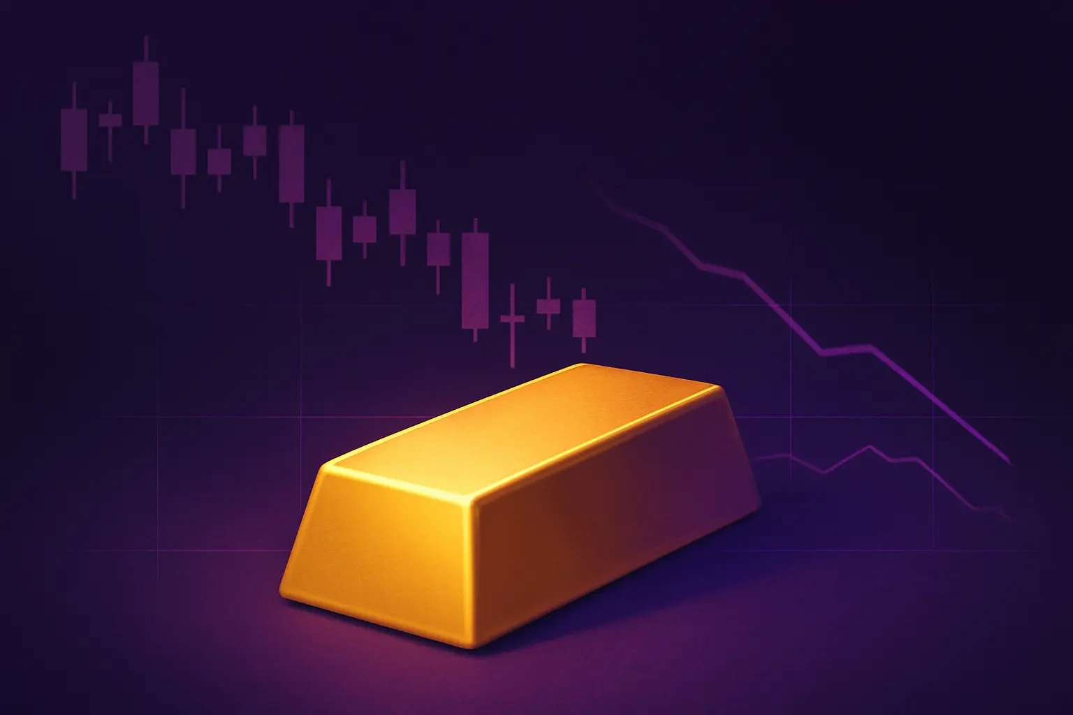 Gold Slips as US Retail Sales Drop Signals Consumer Pullback