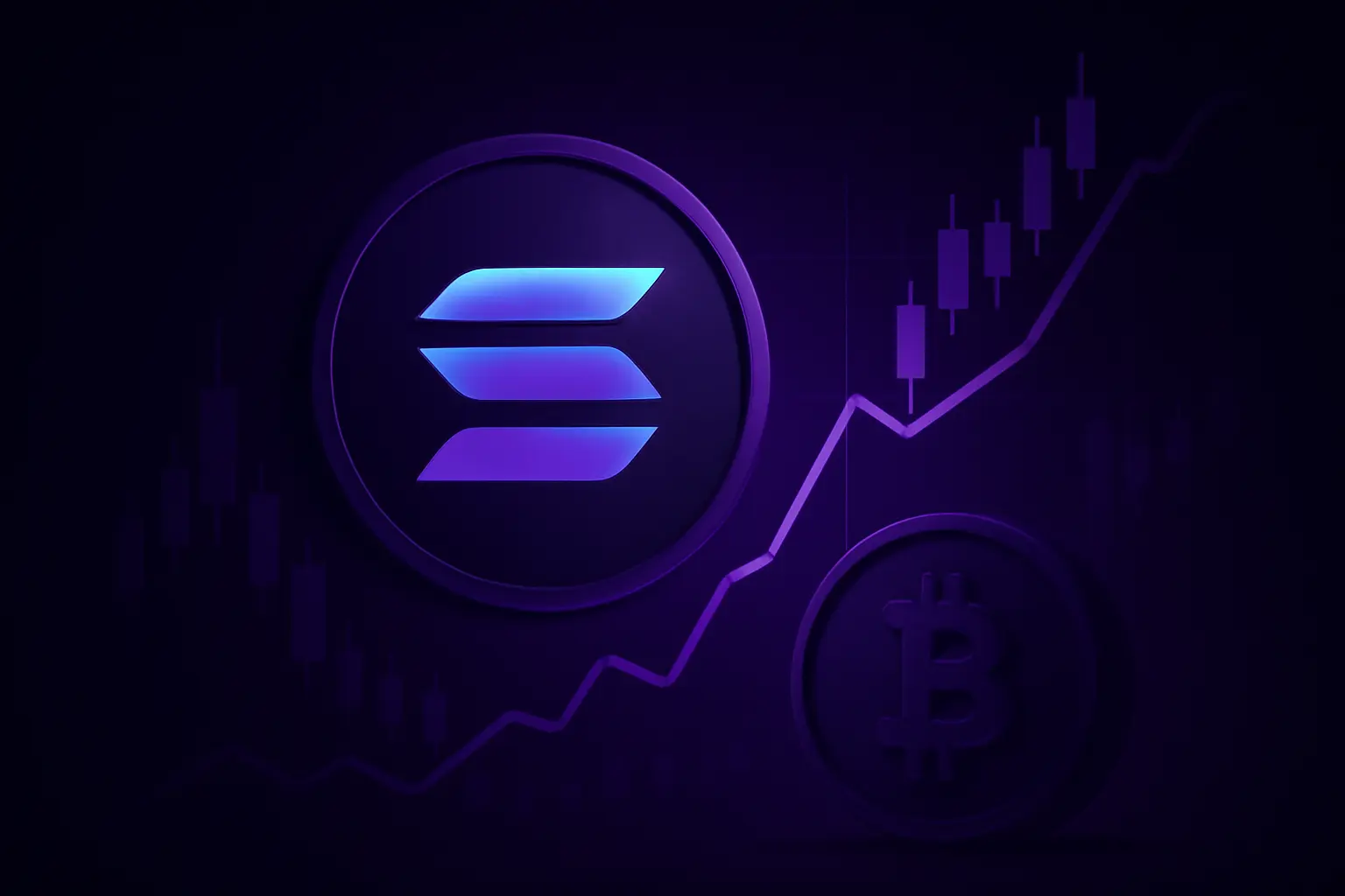 Solana Surges as Bitcoin Holds $64K, Korean Chip Stocks Tumble